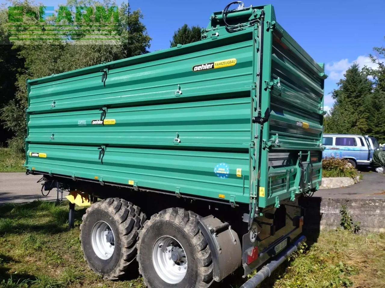 Oehler tdk 160, 16to, hydr. rückwand - מסיר פסולת/ קרון נגרר חקלאי: תמונה 1 Oehler tdk 160, 16to, hydr. rückwand - מסיר פסולת/ קרון נגרר חקלאי: תמונה 1