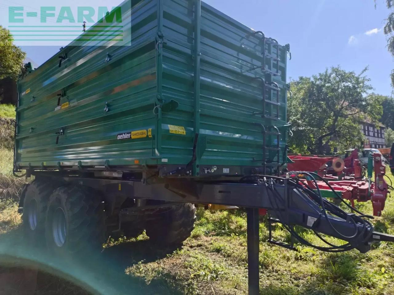 Oehler tdk 160, 16to, hydr. rückwand - מסיר פסולת/ קרון נגרר חקלאי: תמונה 4 Oehler tdk 160, 16to, hydr. rückwand - מסיר פסולת/ קרון נגרר חקלאי: תמונה 4