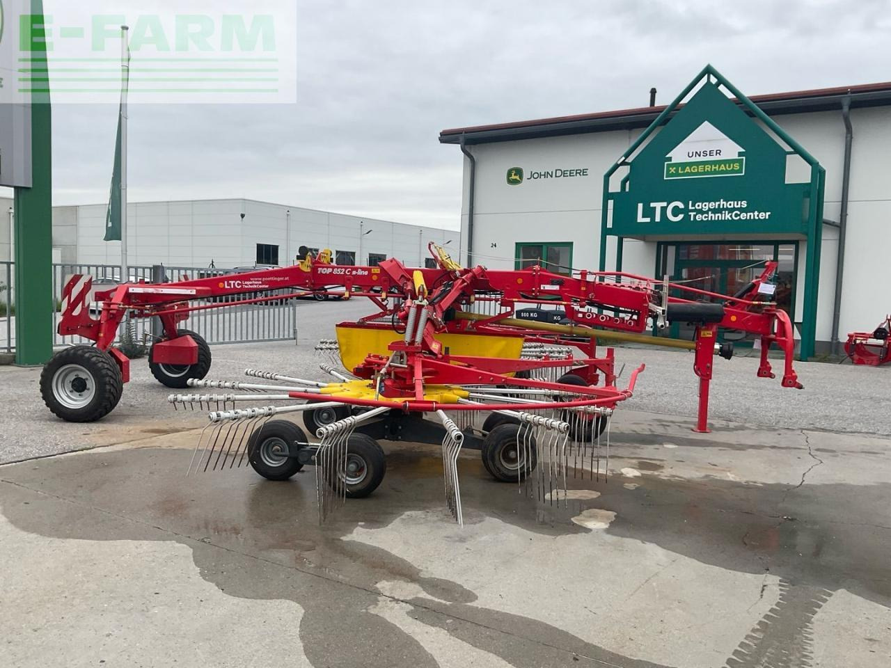 Pöttinger Top 852 C s-line - גורף/ מגרפה: תמונה 5 Pöttinger Top 852 C s-line - גורף/ מגרפה: תמונה 5