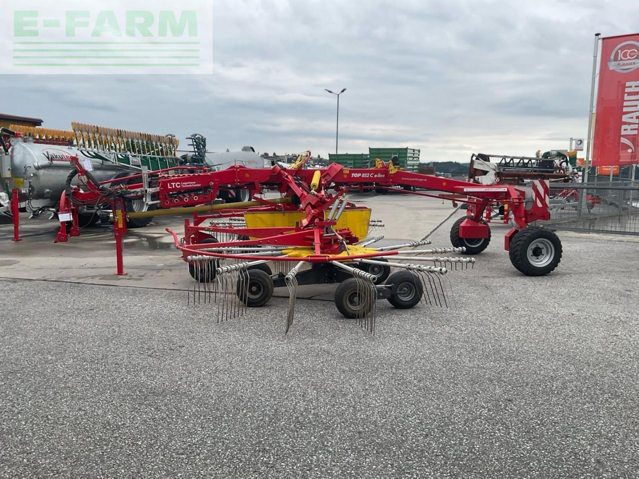 Pöttinger Top 852 C s-line - גורף/ מגרפה: תמונה 1 Pöttinger Top 852 C s-line - גורף/ מגרפה: תמונה 1