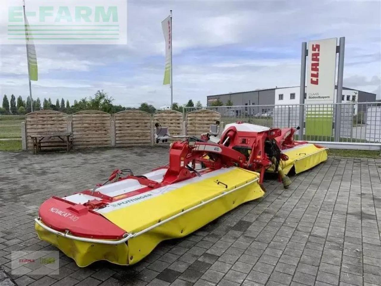 Pöttinger gebr. novacat a10cf cross flow - מכסחה: תמונה 1 Pöttinger gebr. novacat a10cf cross flow - מכסחה: תמונה 1