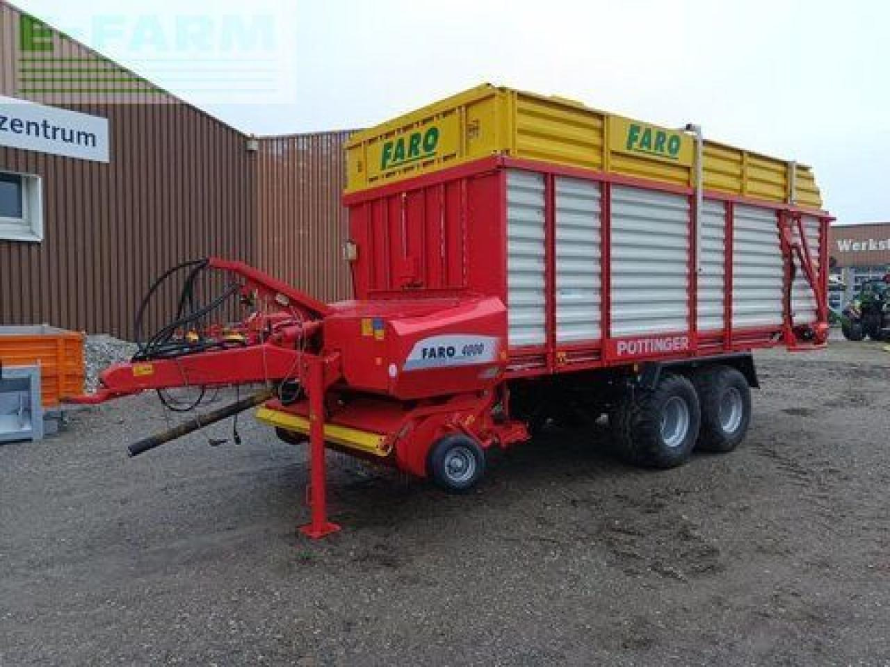 Pöttinger ladewagen faro 4000 l - מסיר פסולת/ קרון נגרר חקלאי: תמונה 1 Pöttinger ladewagen faro 4000 l - מסיר פסולת/ קרון נגרר חקלאי: תמונה 1