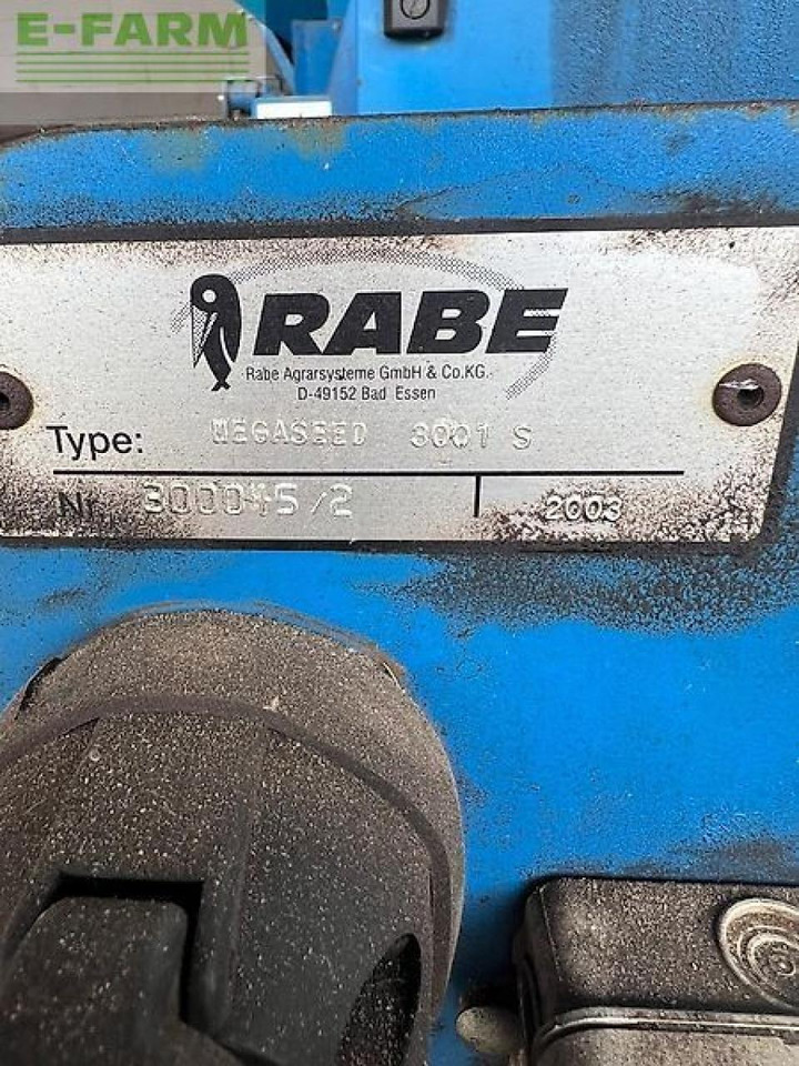 מקדחת זרעים Rabe megaseed 3001 s: תמונה 9