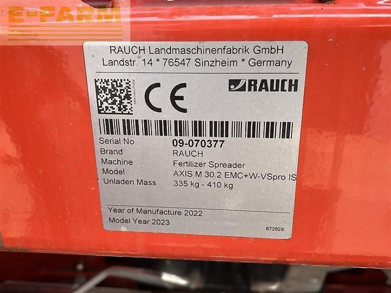 Rauch axis m 30.2 emc+w-vspro iso - מפזרת דשן: תמונה 4 Rauch axis m 30.2 emc+w-vspro iso - מפזרת דשן: תמונה 4