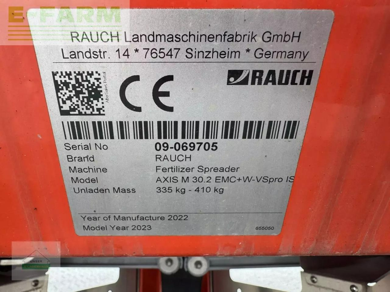 Rauch m 30.2 emc+w isobus - מפזרת דשן: תמונה 5 Rauch m 30.2 emc+w isobus - מפזרת דשן: תמונה 5