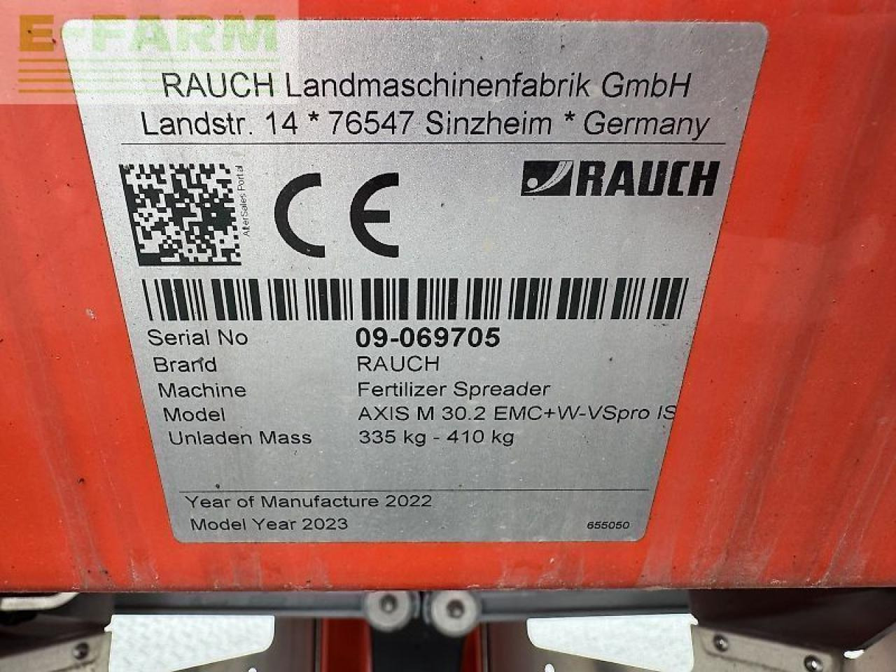 Rauch m 30.2 emc+w isobus - מפזרת דשן: תמונה 5 Rauch m 30.2 emc+w isobus - מפזרת דשן: תמונה 5