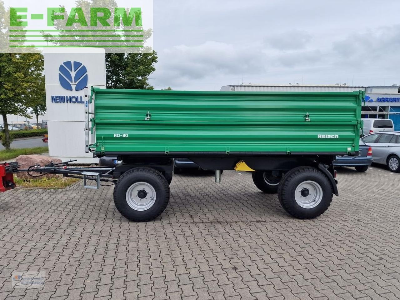 Reisch reisch rd 80 - מסיר פסולת/ קרון נגרר חקלאי: תמונה 1 Reisch reisch rd 80 - מסיר פסולת/ קרון נגרר חקלאי: תמונה 1