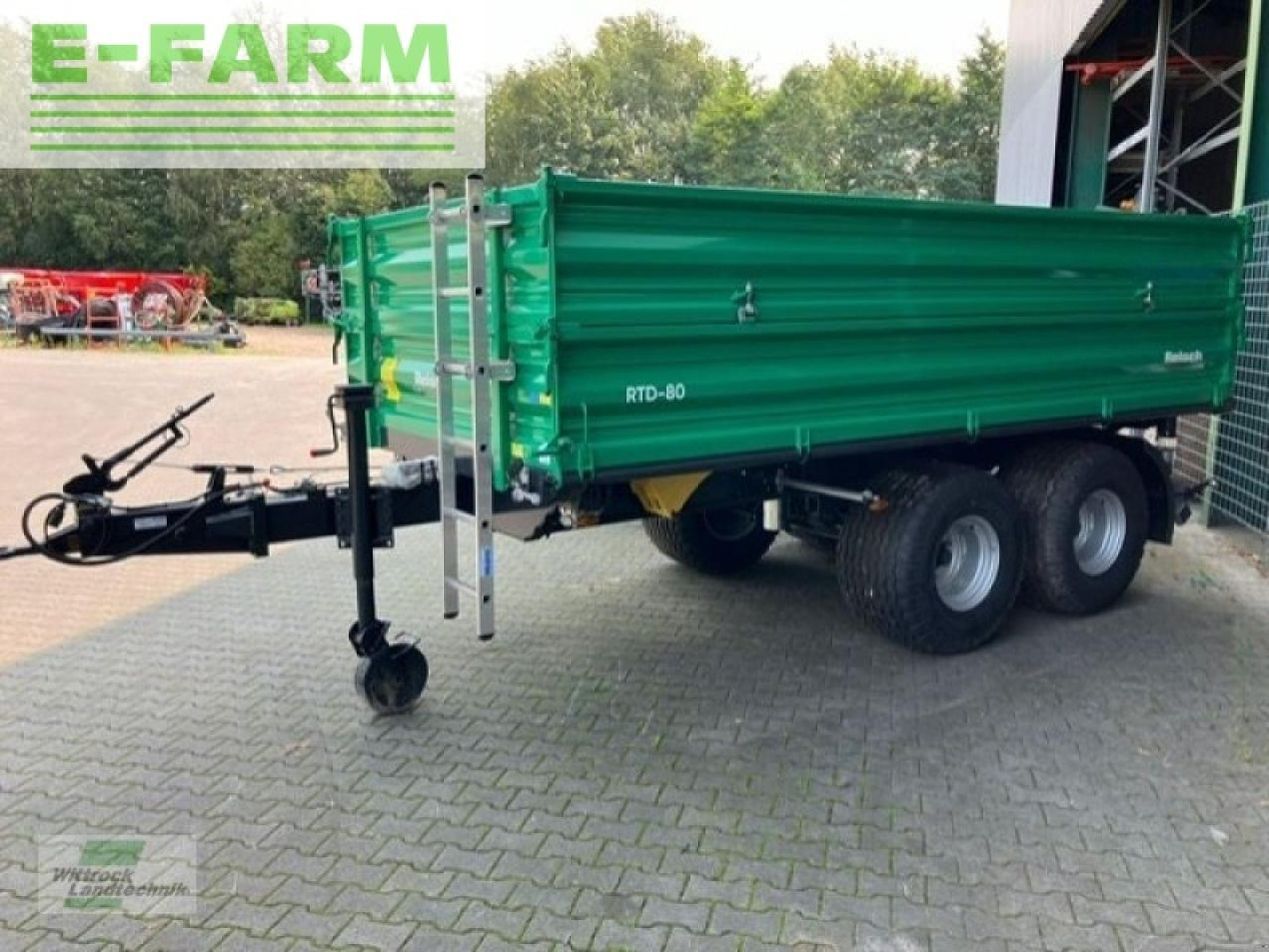 Reisch rtd-80.450 - מסיר פסולת/ קרון נגרר חקלאי: תמונה 1 Reisch rtd-80.450 - מסיר פסולת/ קרון נגרר חקלאי: תמונה 1