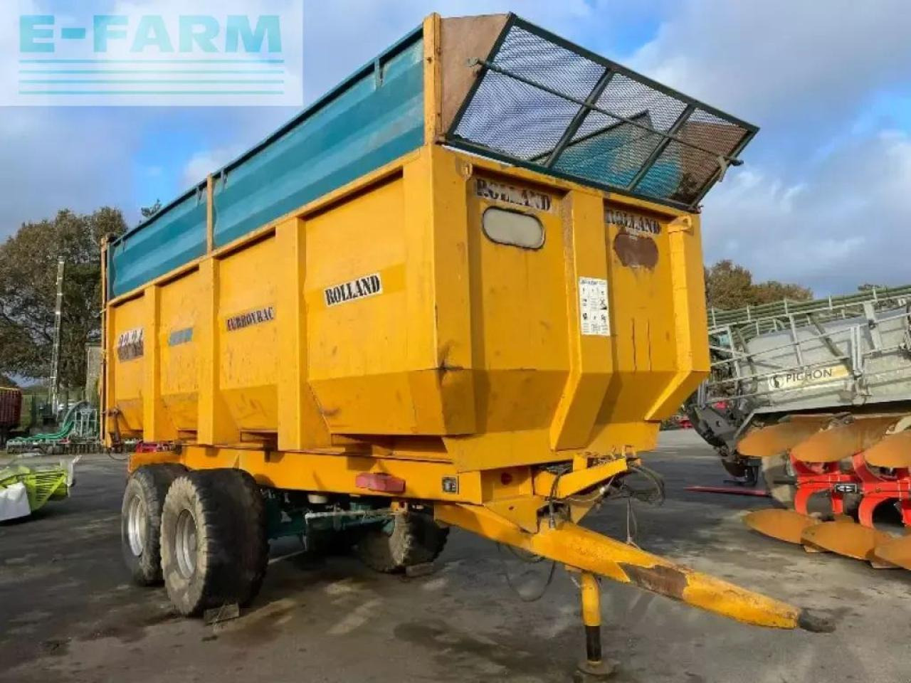 Rolland turbovrac 23-34 - מסיר פסולת/ קרון נגרר חקלאי: תמונה 2 Rolland turbovrac 23-34 - מסיר פסולת/ קרון נגרר חקלאי: תמונה 2