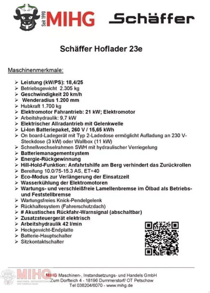 Schäffer 23e mit kabine - מעמיס גלגלים: תמונה 3 Schäffer 23e mit kabine - מעמיס גלגלים: תמונה 3