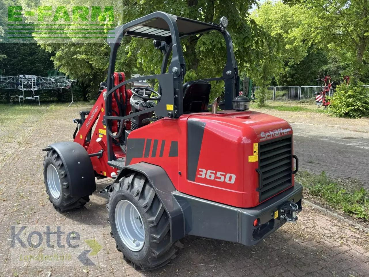 Schäffer 3650 - מעמיס גלגלים: תמונה 2 Schäffer 3650 - מעמיס גלגלים: תמונה 2