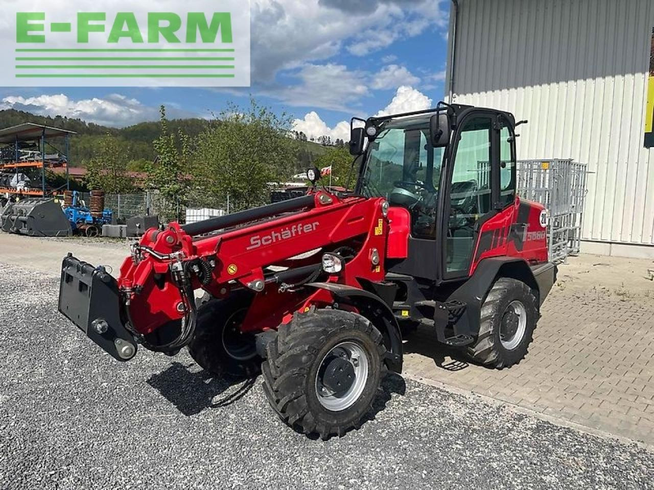 Schäffer 5680t - מעמיס גלגלים טלסקופי: תמונה 1 Schäffer 5680t - מעמיס גלגלים טלסקופי: תמונה 1