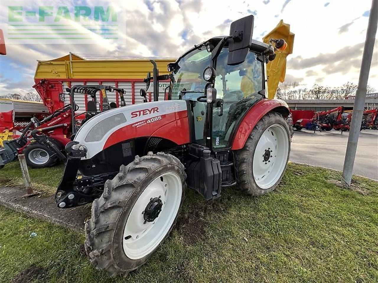 Steyr 4085 kompakt et profi - טרקטור חקלאי: תמונה 1 Steyr 4085 kompakt et profi - טרקטור חקלאי: תמונה 1