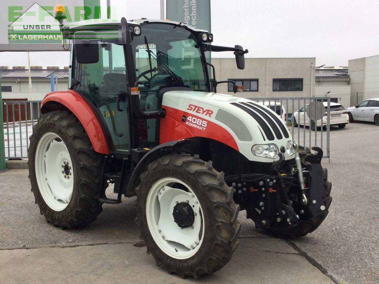 Steyr 4085 kompakt - טרקטור חקלאי: תמונה 3 Steyr 4085 kompakt - טרקטור חקלאי: תמונה 3