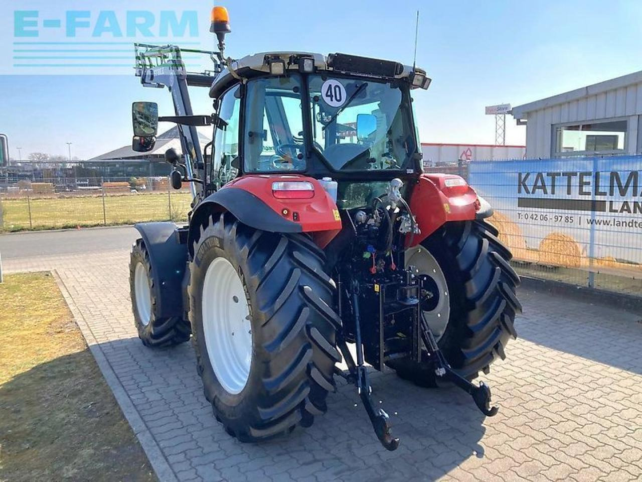 Steyr 4095 kompakt - טרקטור חקלאי: תמונה 4 Steyr 4095 kompakt - טרקטור חקלאי: תמונה 4