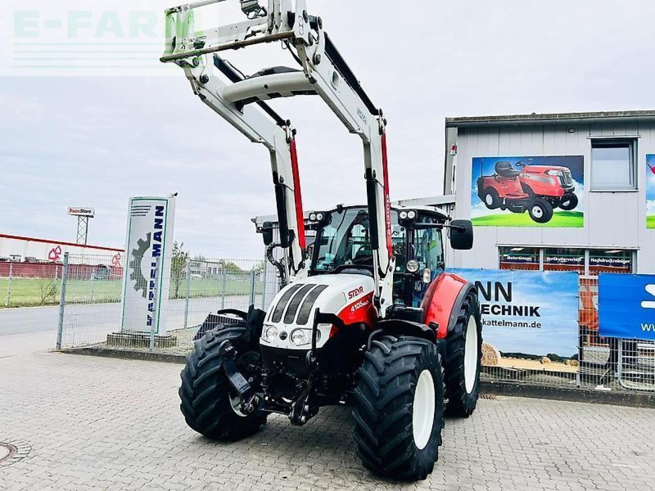 Steyr 4105 multi - טרקטור חקלאי: תמונה 1 Steyr 4105 multi - טרקטור חקלאי: תמונה 1