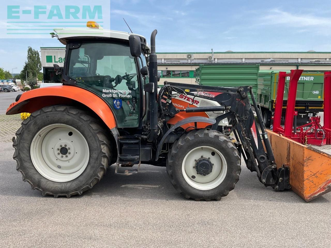 Steyr 4110 Profi - טרקטור חקלאי: תמונה 5 Steyr 4110 Profi - טרקטור חקלאי: תמונה 5