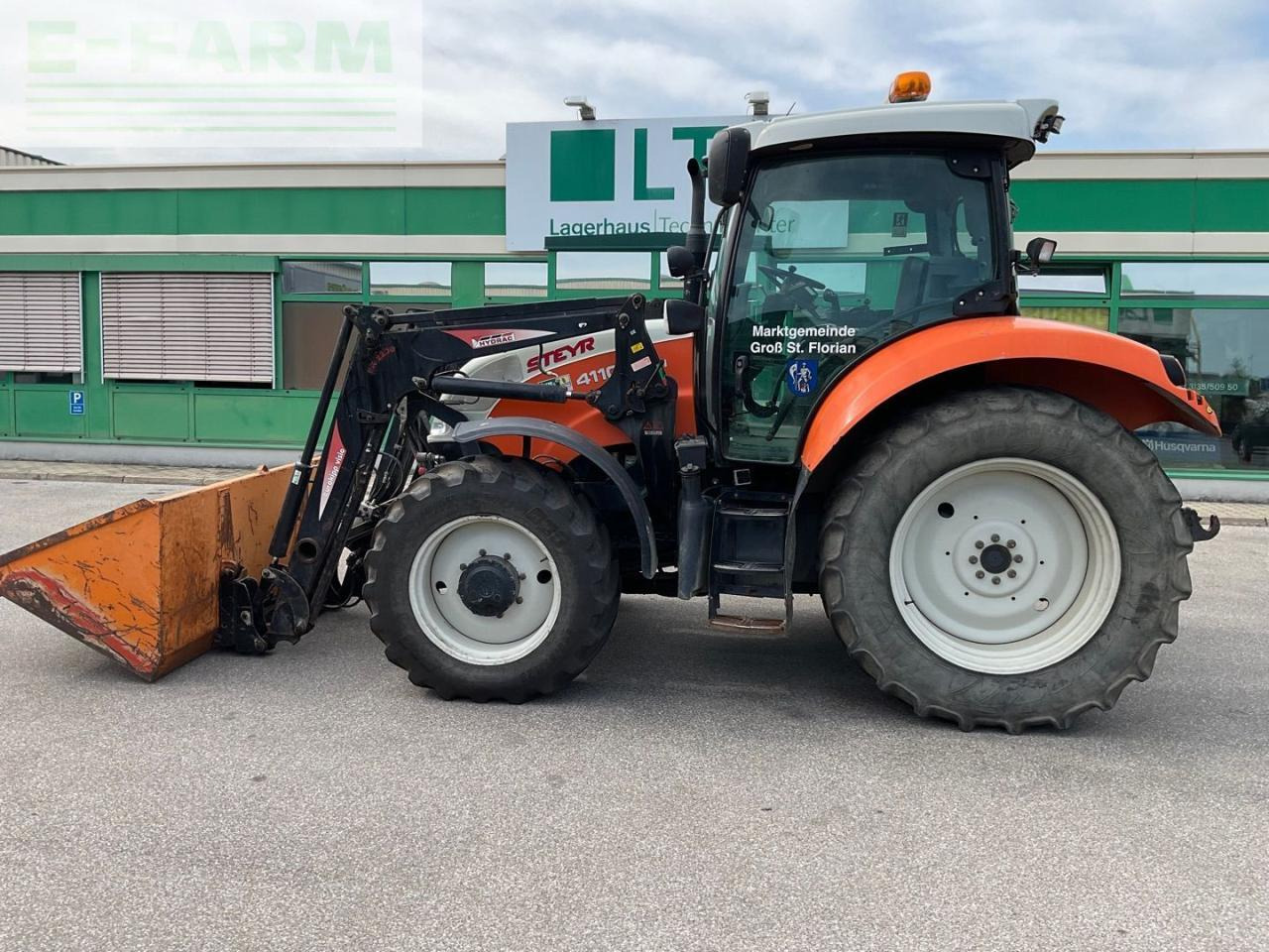 Steyr 4110 Profi - טרקטור חקלאי: תמונה 2 Steyr 4110 Profi - טרקטור חקלאי: תמונה 2
