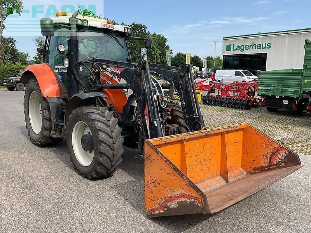 Steyr 4110 profi - טרקטור חקלאי: תמונה 2 Steyr 4110 profi - טרקטור חקלאי: תמונה 2