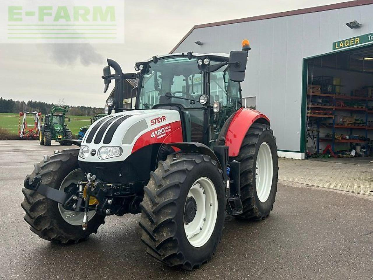 Steyr 4120 multi ecotech - טרקטור חקלאי: תמונה 1 Steyr 4120 multi ecotech - טרקטור חקלאי: תמונה 1