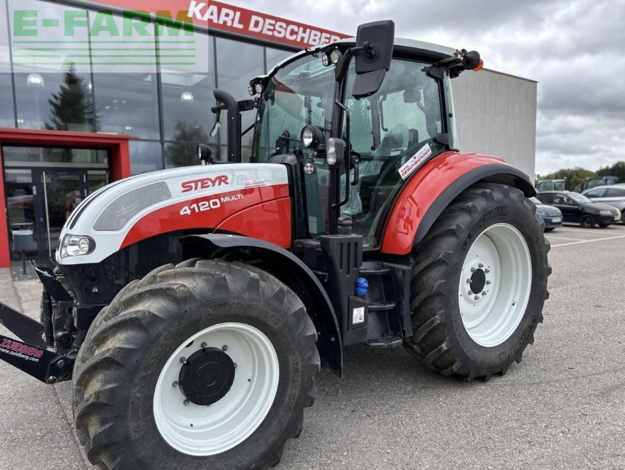 Steyr 4120 multi (stage v) - טרקטור חקלאי: תמונה 2 Steyr 4120 multi (stage v) - טרקטור חקלאי: תמונה 2