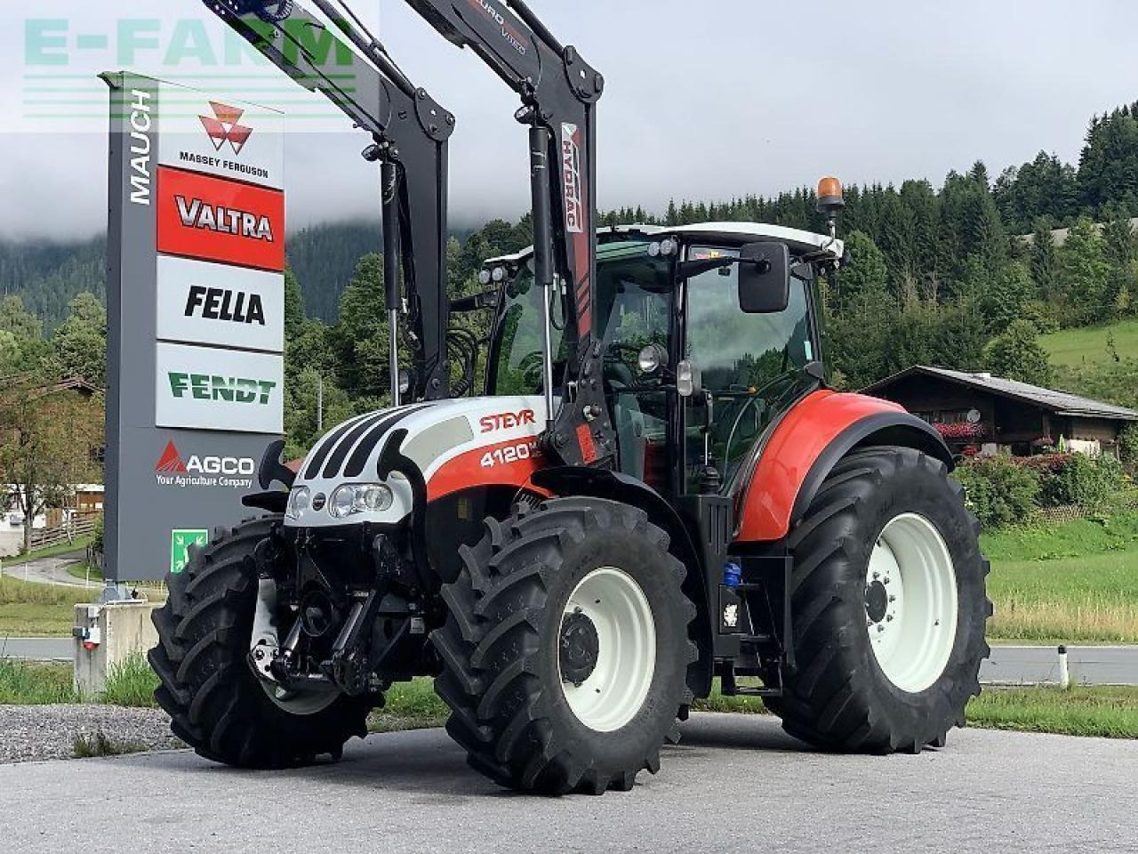 Steyr 4120 multi - טרקטור חקלאי: תמונה 1 Steyr 4120 multi - טרקטור חקלאי: תמונה 1