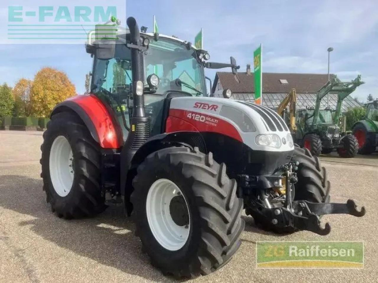 Steyr 4120 multi - טרקטור חקלאי: תמונה 3 Steyr 4120 multi - טרקטור חקלאי: תמונה 3