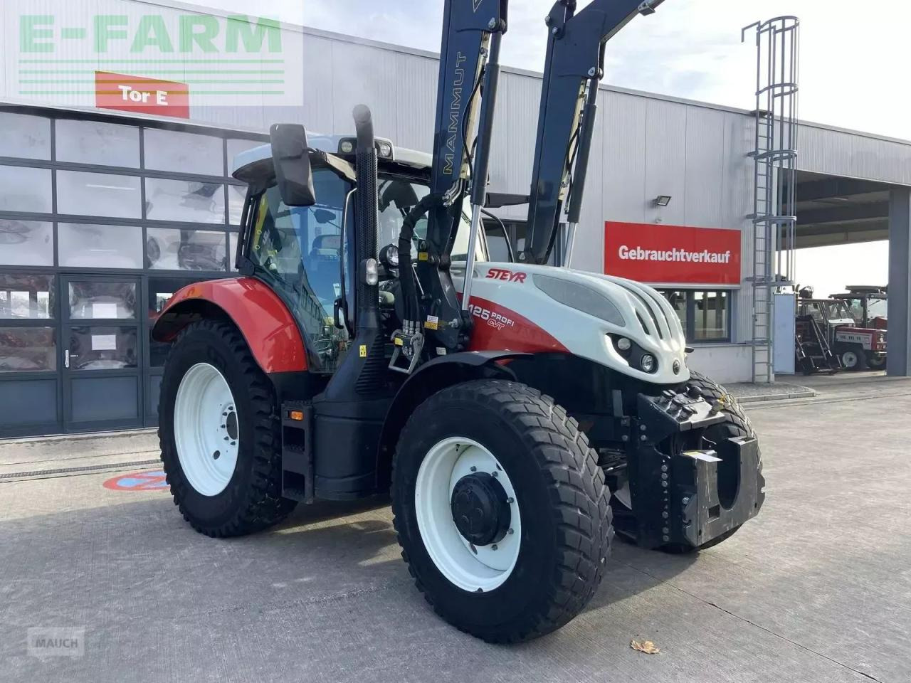 Steyr 4125 profi cvt CVT - טרקטור חקלאי: תמונה 4 Steyr 4125 profi cvt CVT - טרקטור חקלאי: תמונה 4