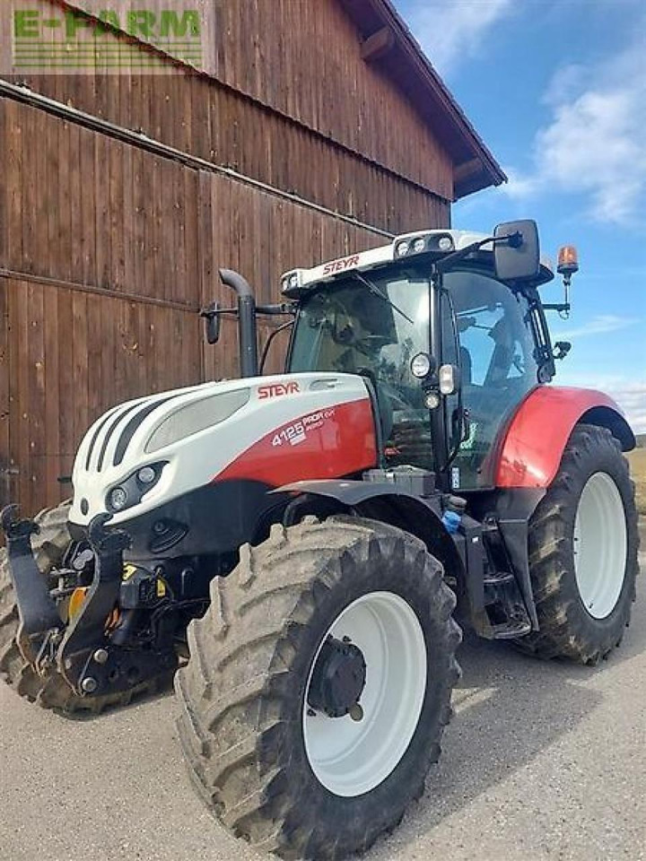 Steyr 4125 profi cvt CVT - טרקטור חקלאי: תמונה 4 Steyr 4125 profi cvt CVT - טרקטור חקלאי: תמונה 4