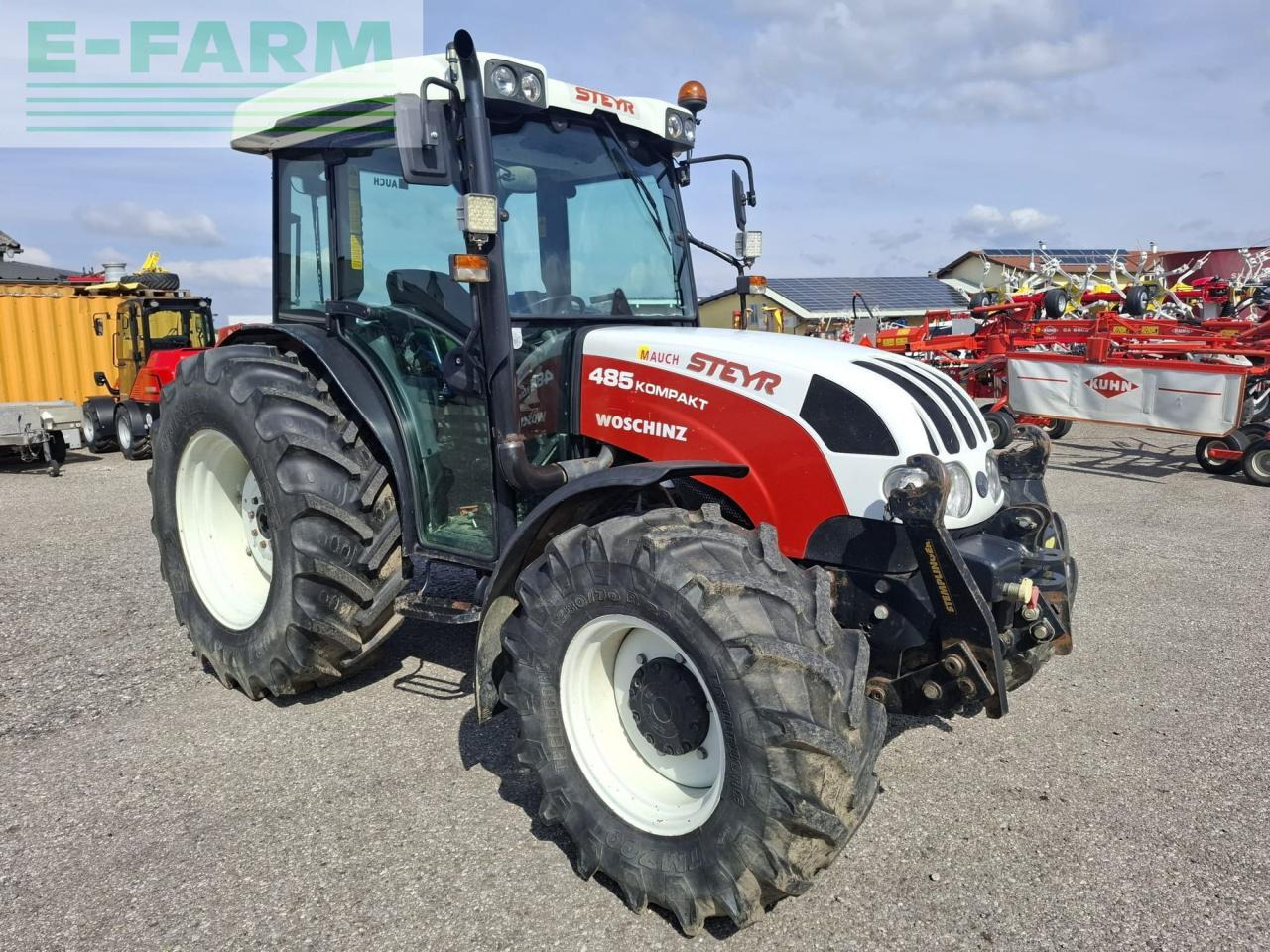 Steyr 485A Kompakt - טרקטור חקלאי: תמונה 4 Steyr 485A Kompakt - טרקטור חקלאי: תמונה 4