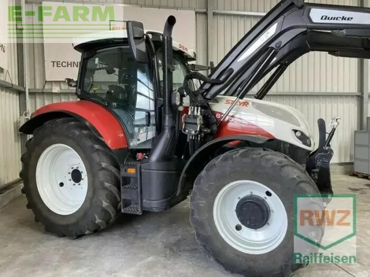Steyr 6145 profi - טרקטור חקלאי: תמונה 2 Steyr 6145 profi - טרקטור חקלאי: תמונה 2