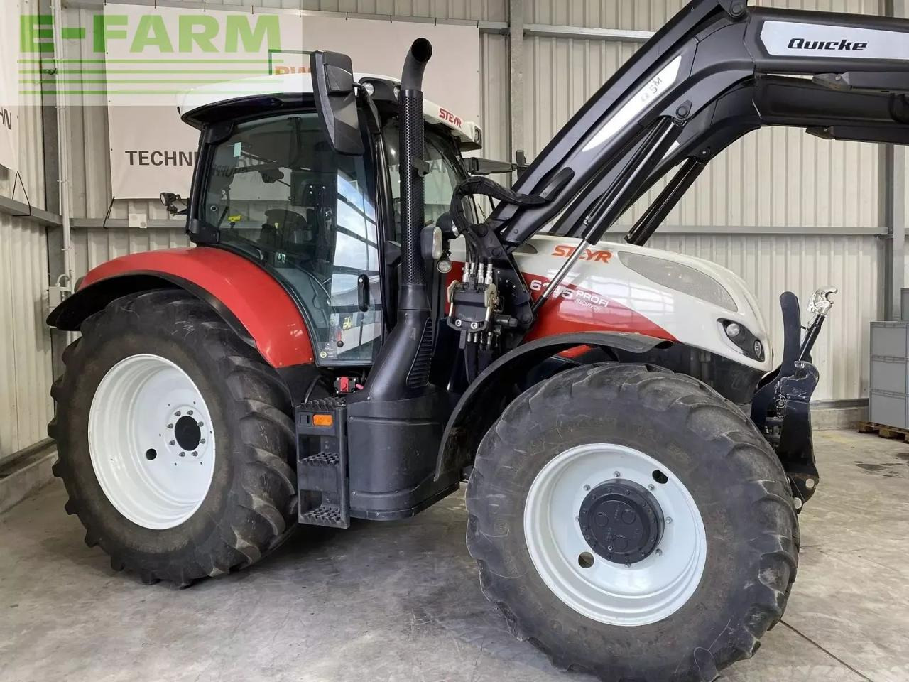Steyr 6145 profi - טרקטור חקלאי: תמונה 2 Steyr 6145 profi - טרקטור חקלאי: תמונה 2