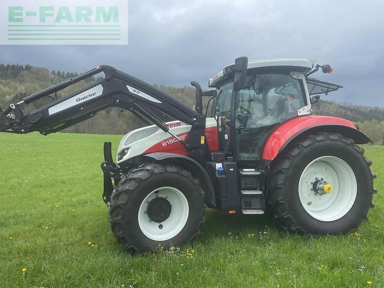 Steyr 6150 cvt profi - טרקטור חקלאי: תמונה 1 Steyr 6150 cvt profi - טרקטור חקלאי: תמונה 1