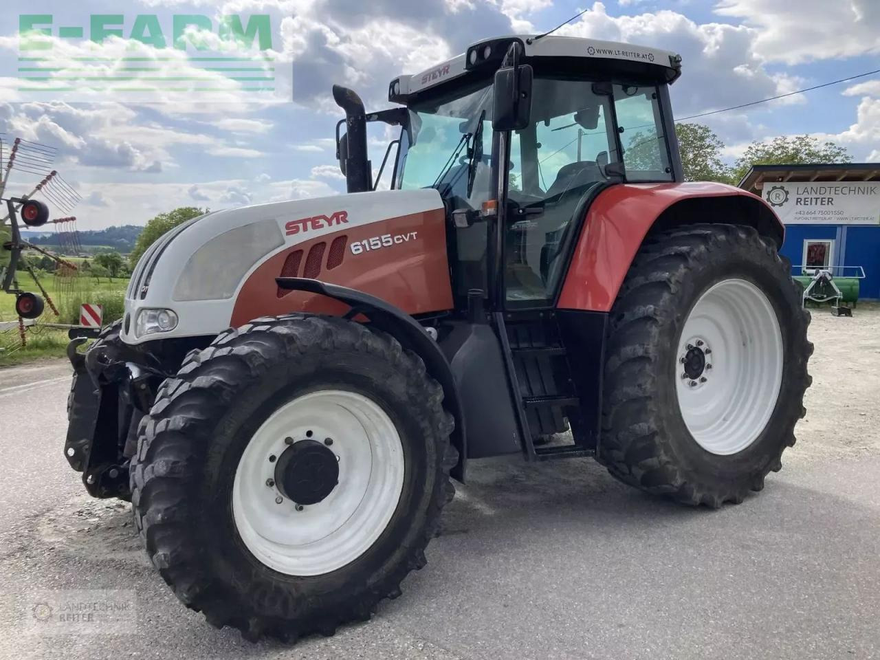 Steyr 6155 cvt komfort - טרקטור חקלאי: תמונה 2 Steyr 6155 cvt komfort - טרקטור חקלאי: תמונה 2