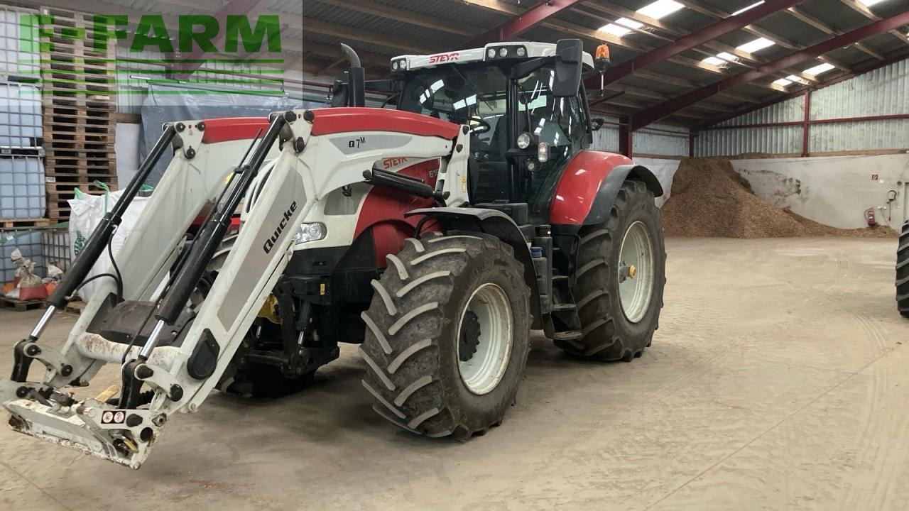 Steyr 6185 CVT - טרקטור חקלאי: תמונה 1 Steyr 6185 CVT - טרקטור חקלאי: תמונה 1