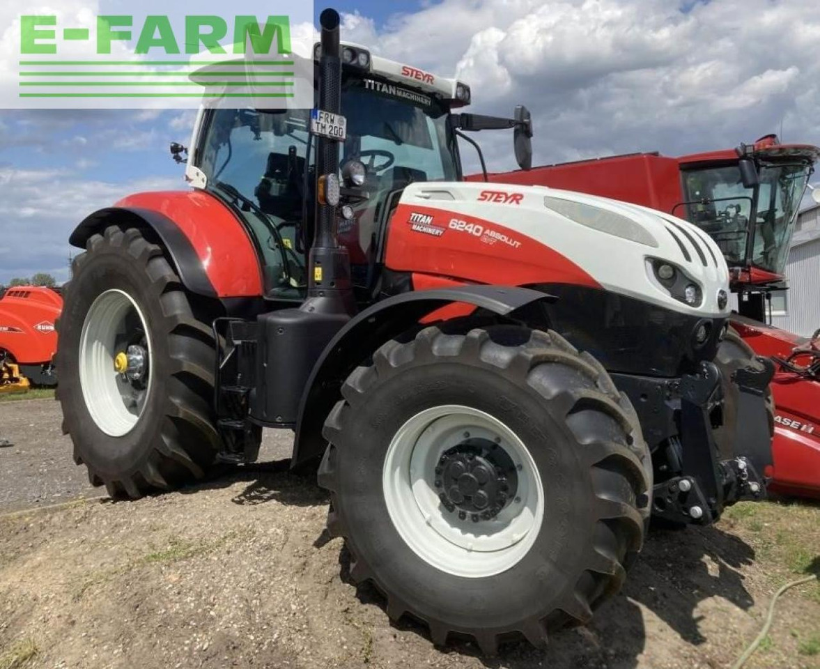 Steyr 6240 absolut cvt CVT - טרקטור חקלאי: תמונה 2 Steyr 6240 absolut cvt CVT - טרקטור חקלאי: תמונה 2