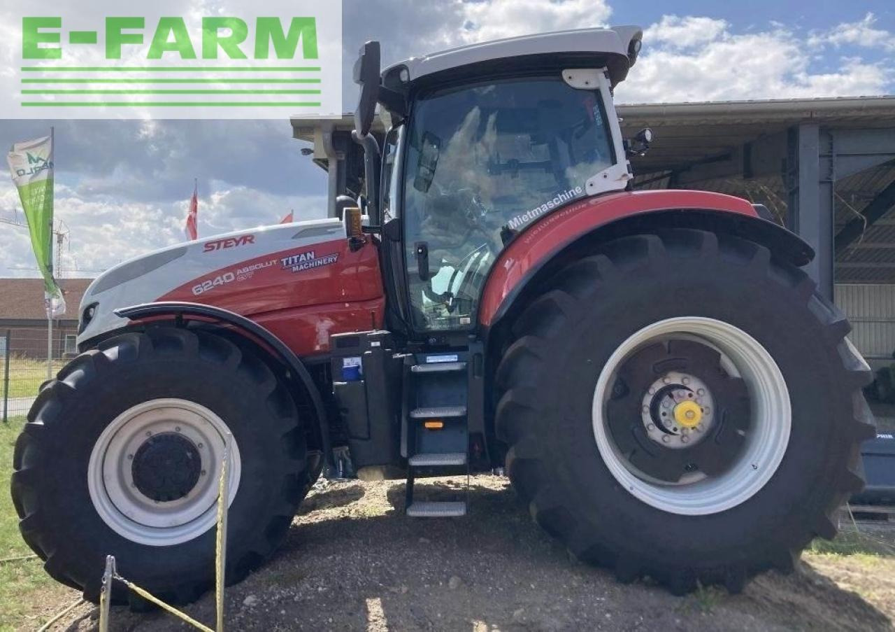 Steyr 6240 absolut cvt CVT - טרקטור חקלאי: תמונה 4 Steyr 6240 absolut cvt CVT - טרקטור חקלאי: תמונה 4
