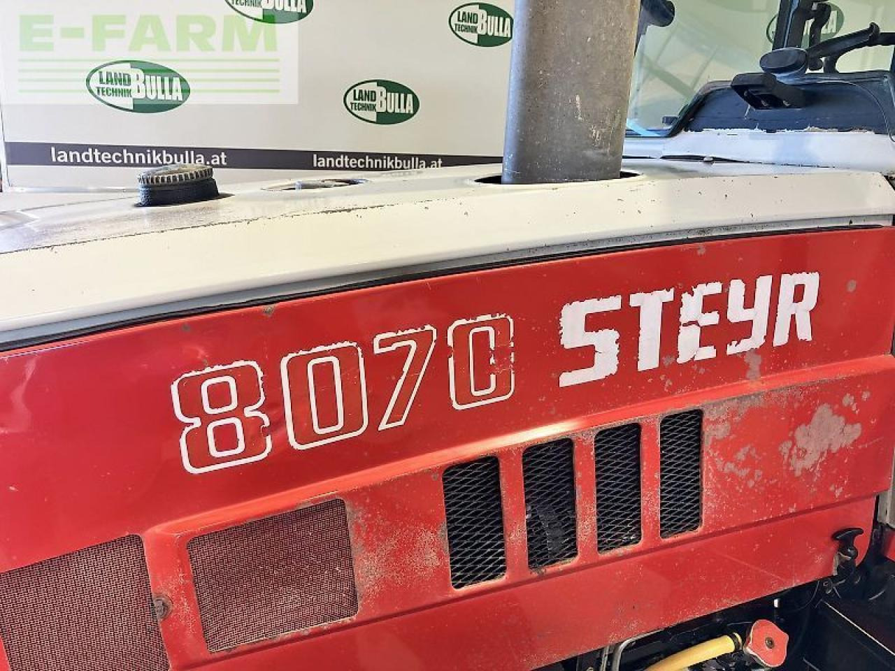 Steyr 8070 a sk 2 (kk) - טרקטור חקלאי: תמונה 5 Steyr 8070 a sk 2 (kk) - טרקטור חקלאי: תמונה 5