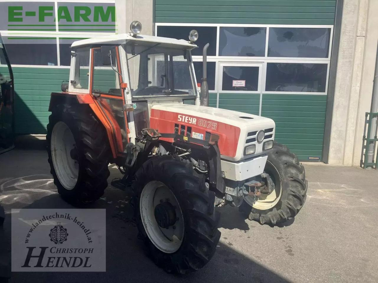 Steyr 8075 a - טרקטור חקלאי: תמונה 1 Steyr 8075 a - טרקטור חקלאי: תמונה 1