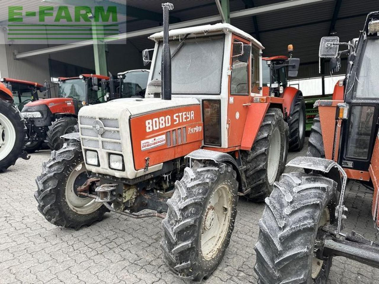 Steyr 8080 sk1 - טרקטור חקלאי: תמונה 1 Steyr 8080 sk1 - טרקטור חקלאי: תמונה 1