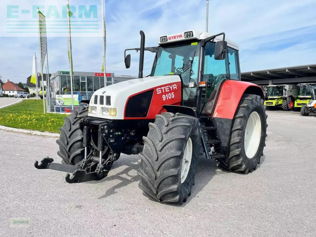 Steyr 9105 a basis - טרקטור חקלאי: תמונה 1 Steyr 9105 a basis - טרקטור חקלאי: תמונה 1