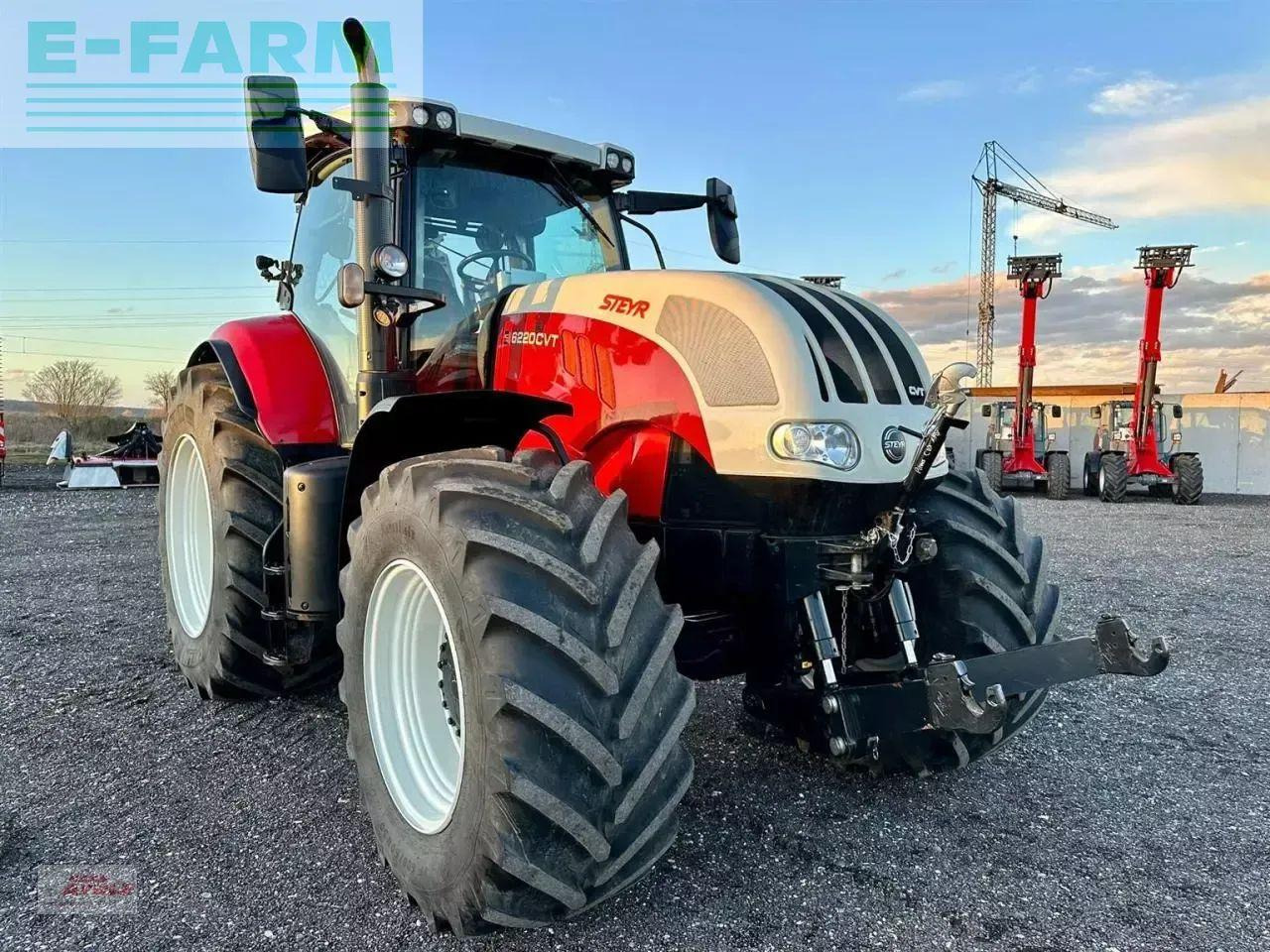 Steyr cvt 6220 - טרקטור חקלאי: תמונה 1 Steyr cvt 6220 - טרקטור חקלאי: תמונה 1