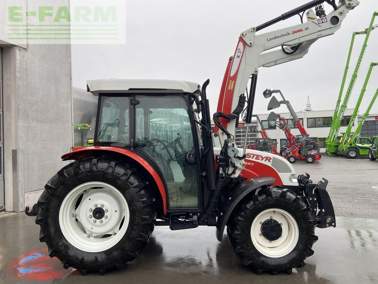 Steyr kompakt 4075 komfort 1 - טרקטור חקלאי: תמונה 4 Steyr kompakt 4075 komfort 1 - טרקטור חקלאי: תמונה 4