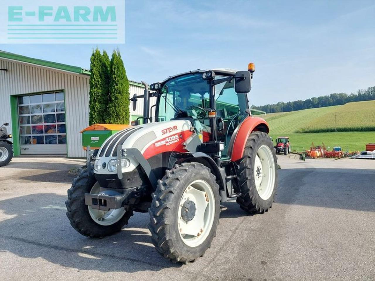 Steyr kompakt 4095 profi 2 - טרקטור חקלאי: תמונה 1 Steyr kompakt 4095 profi 2 - טרקטור חקלאי: תמונה 1