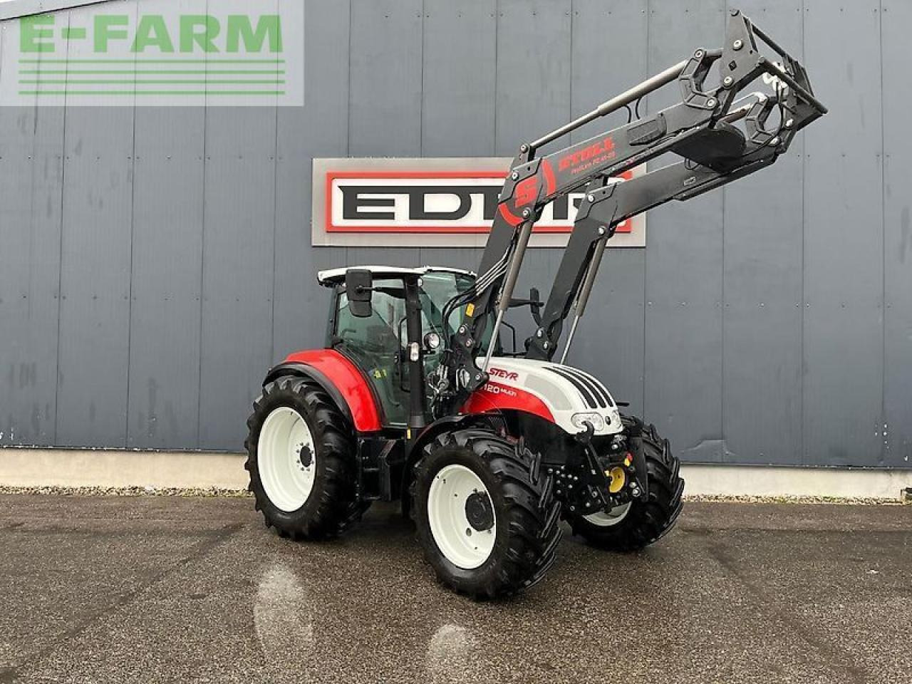 Steyr multi 4120 - טרקטור חקלאי: תמונה 2 Steyr multi 4120 - טרקטור חקלאי: תמונה 2