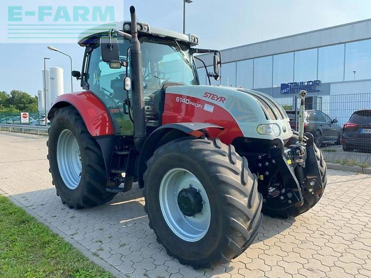 Steyr profi 6140 - טרקטור חקלאי: תמונה 3 Steyr profi 6140 - טרקטור חקלאי: תמונה 3