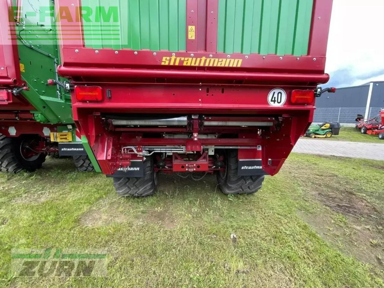 מסיר פסולת/ קרון נגרר חקלאי Strautmann giga-trailer 400: תמונה 7