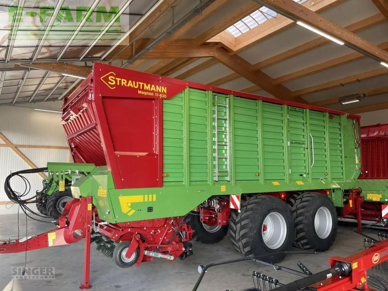 Strautmann magnon 11-430 cfs - 22mm kurzschnittwagen - עגלת טעינה עצמית: תמונה 3 Strautmann magnon 11-430 cfs - 22mm kurzschnittwagen - עגלת טעינה עצמית: תמונה 3