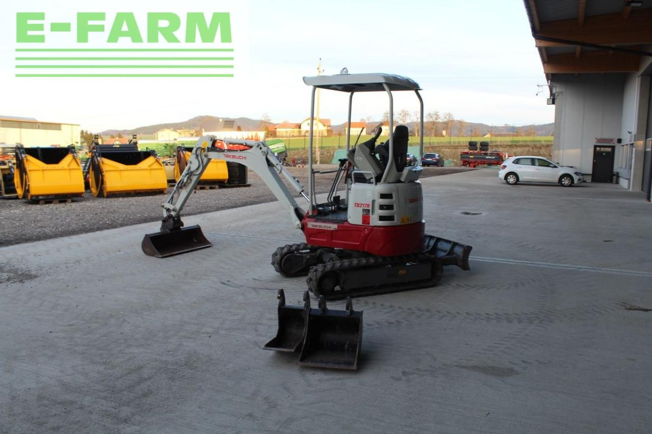 Takeuchi takeuchi tb 217 r minibagger - bagger - מיני מחפר: תמונה 4 Takeuchi takeuchi tb 217 r minibagger - bagger - מיני מחפר: תמונה 4