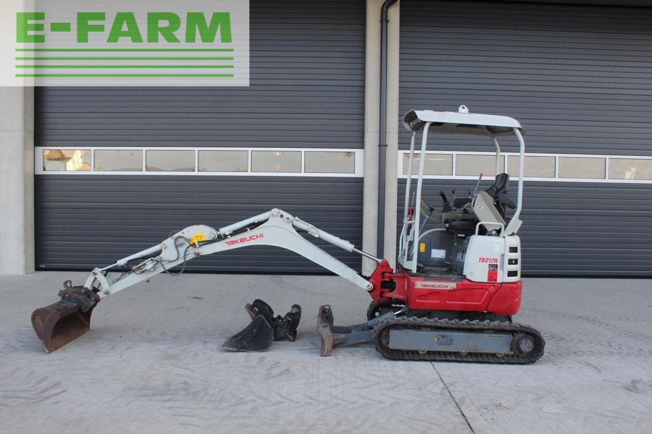 Takeuchi takeuchi tb 217 r minibagger - bagger - מיני מחפר: תמונה 1 Takeuchi takeuchi tb 217 r minibagger - bagger - מיני מחפר: תמונה 1